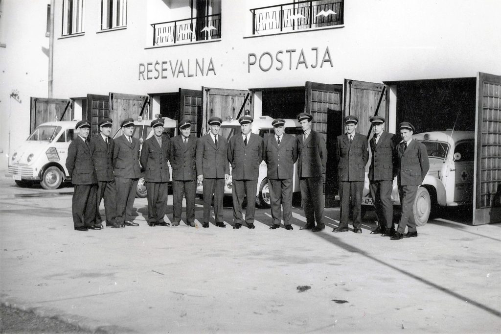 Stavba ZRCK 1961
